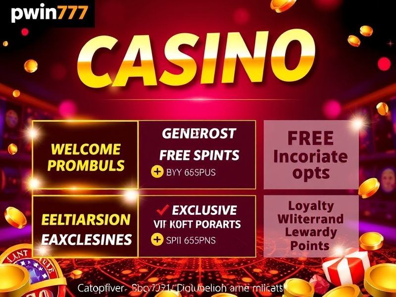 Welcome to PWin777, the premier online casino offering a wide range of real-money gambling games, exclusive bonuses, and a secure gaming experience for players worldwide.