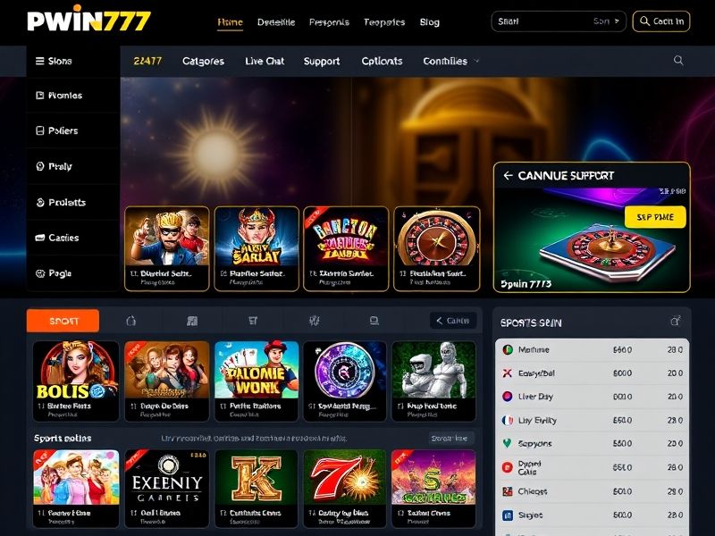 Welcome to PWin777, the premier online casino offering a wide range of real-money gambling games, exclusive bonuses, and a secure gaming experience for players worldwide.